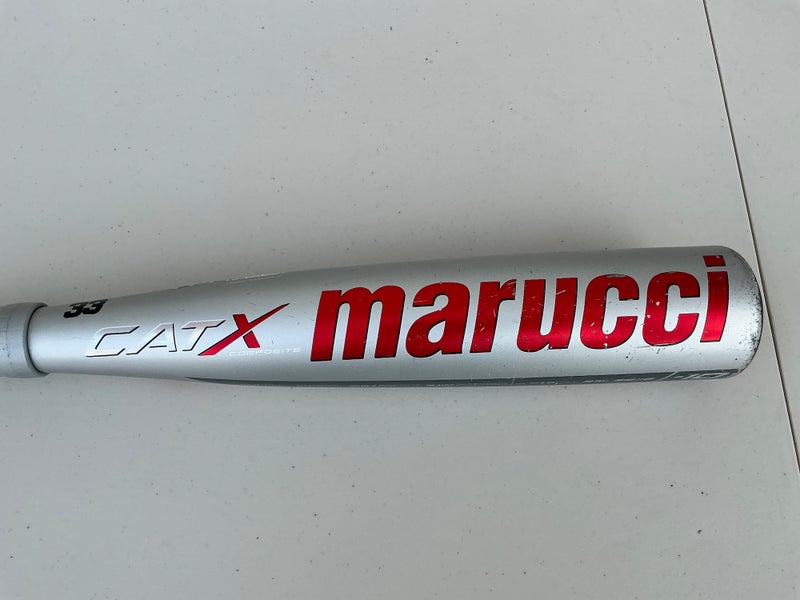 Marucci CAT X Composite Bat USSSA Certified (-10) Composite 18 oz 28" (Used)