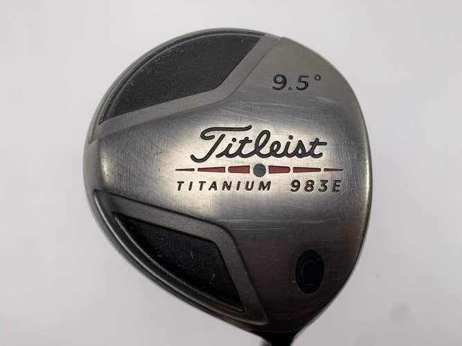 Titleist 983 E Driver 9.5* Graphite Design YS-6 Stiff Graphite Mens RH