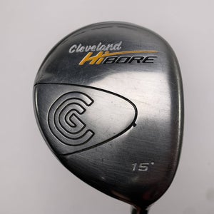Cleveland Hibore 3 Fairway Wood 15* Fujikura 65g Stiff Graphite Mens RH