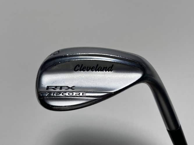 Cleveland RTX ZipCore Tour Satin Wedge 60* 10 Bounce TT DG Spinner Steel Mens RH