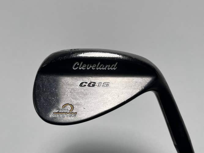 Cleveland CG15 Black Pearl Wedge 46* 8 Bounce Traction Wedge Steel Mens RH