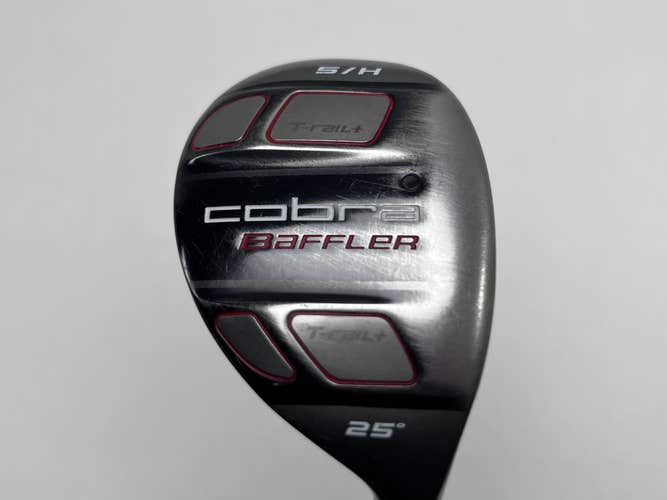 Cobra T-Rail + 5 Hybrid 25* Graphite Design G70 70g Regular Graphite Mens RH