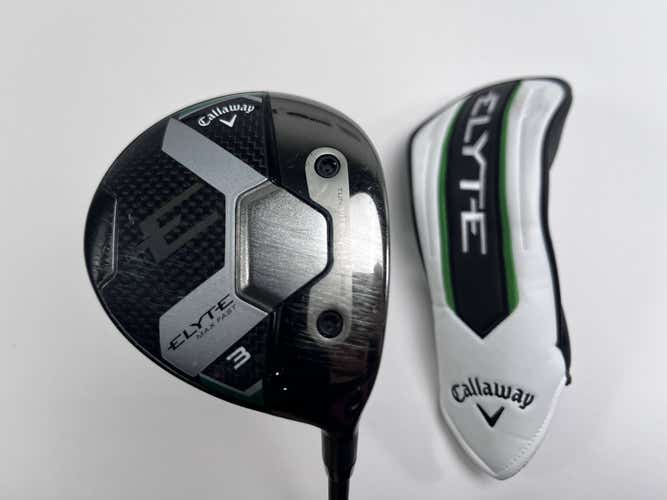 Callaway Elyte Max Fast 3 Fairway Wood 16* Vanquish 4 R2 Senior RH HC