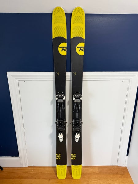 Rossignol Soul 7 Skis with Tyrolia Adrenalin 13 Alpine Touring Bindings, 188cm Powder Skis (Used)