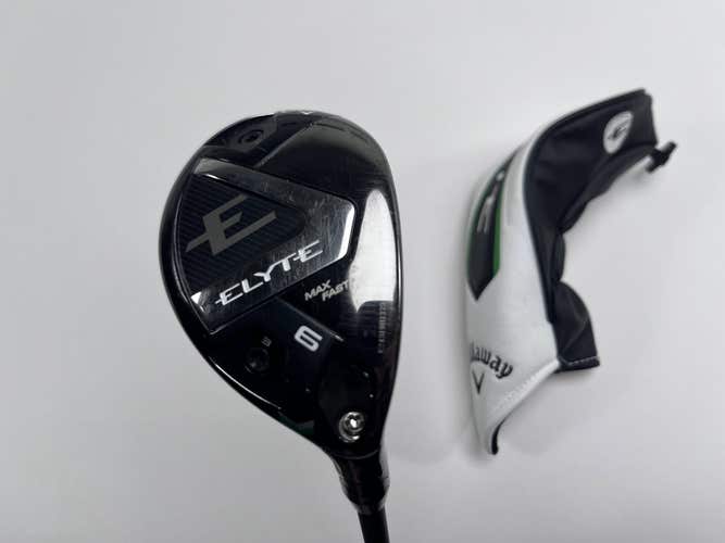Callaway Elyte Max Fast 6 Hybrid 31* Vanquish 4 R2 Senior Graphite Mens RH HC