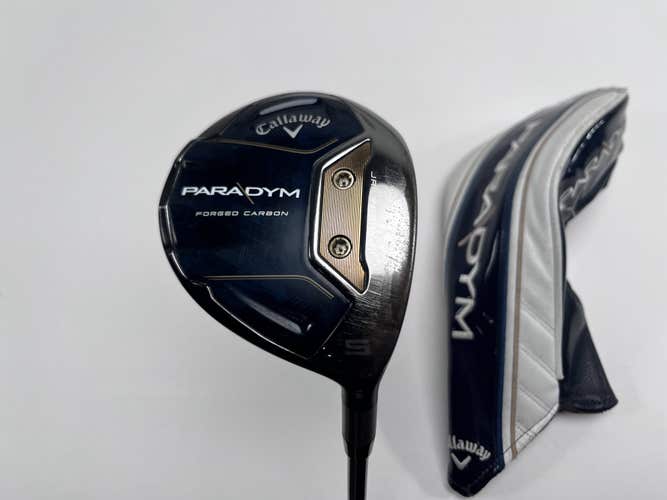 Callaway Paradym 5 Fairway Wood 18* HZRDUS 5.5 Gen 4 Dual Torsional Reg RH HC