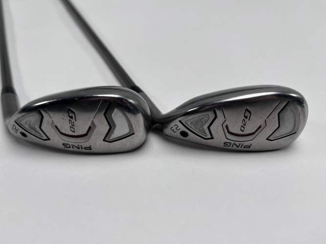 Ping G20 3 & 4 Hybrid Set 20* 23* TFC 169 H Soft Regular Senior Graphite Mens RH