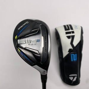 TaylorMade SIM2 MAX Rescue 3 Hybrid 19* Fujikura Pro 60g Stiff RH HC