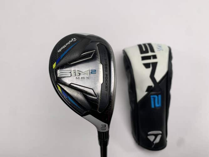 TaylorMade SIM2 MAX Rescue 3 Hybrid 19* Fujikura Pro 60g Stiff RH HC