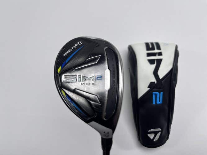 TaylorMade SIM2 MAX Rescue 4 Hybrid 22* Fujikura Vista Pro 60g Stiff RH HC