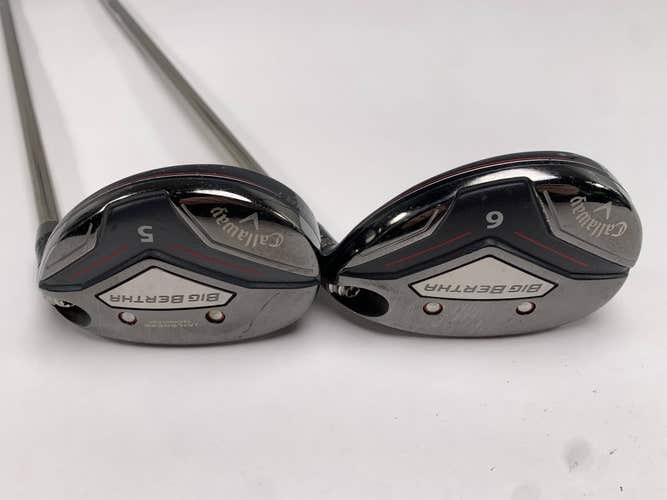 Callaway Big Bertha 2019 5 & 6 Hybrid Set 24* 27* Recoil ESX 450 F1 Ladies RH