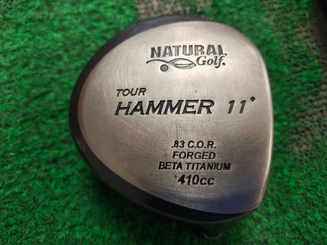 Natural Golf Tour Hammer 11* Titanium Driver Head Only