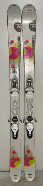 Women's Park 148cm Rossignol Skis With Look Xpress 10 Bindings (Used) (SY2813)
