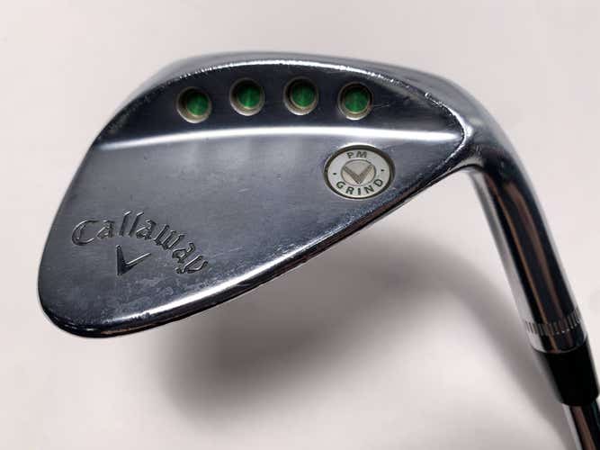 Callaway PM Grind 19 Chrome Wedge 56* 14 Bounce KBS Hi-Rev 2.0 115g Steel RH