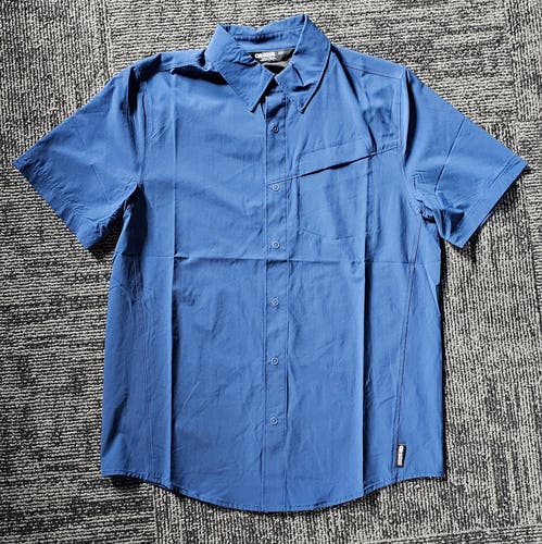 Blue Small Men's Outdoor Research Shirt (New)