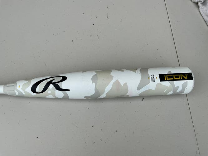 ***Hot Bat*** Rawlings Icon Composite Bat USSSA Certified (-8) Composite 23 oz 31" (Used)