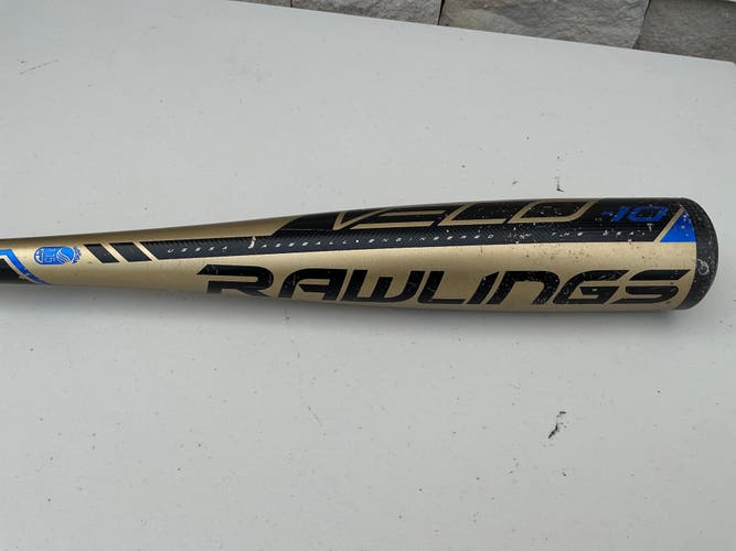 Rawlings Velo Hybrid Bat USSSA Certified (-10) 17 oz 27" (Used)