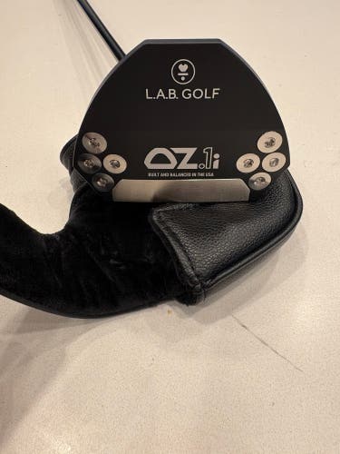 Black Unisex L.A.B. Golf OZ.1i Right Handed Putter 35" (New)