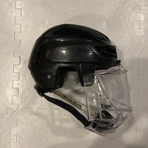 Large CCM Resistance Pro Helmet Pro Stock (Used) with Bauer bubble
