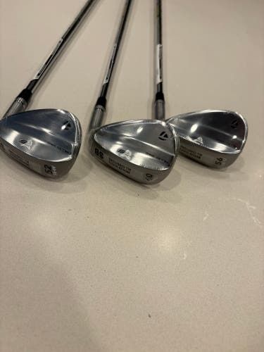 TaylorMade MG5 Wedge Set (50, 54, 58) - Milled Grind 5 - Stiff