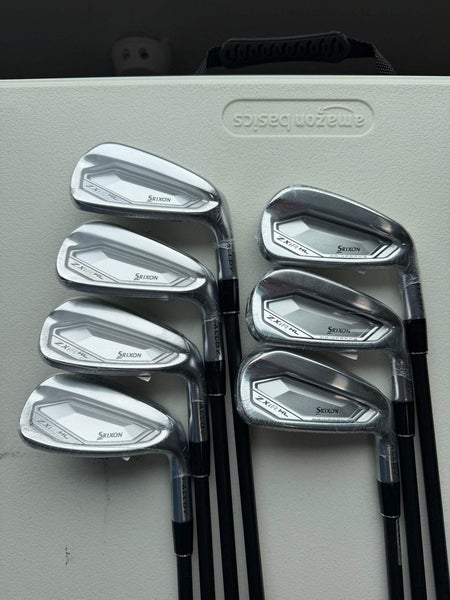 Srixon ZXiR HL Iron Set 5-PW, AW KBS MAX 55 Graphite Regular Flex Standard NEW