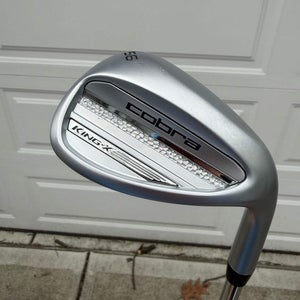 Cobra 2025 King-X Chrome Sand Wedge 56 Vector Wedge Flex 35.5 MINT