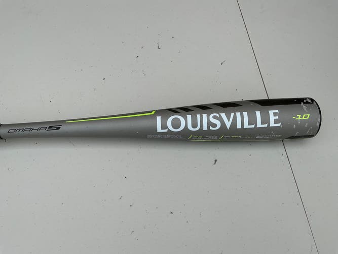 Louisville Slugger Omaha 5 Alloy Bat USABat Certified (-10) 19 oz 29" (Used)