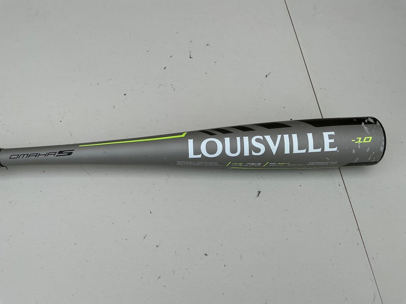Louisville Slugger Omaha 5 Alloy Bat USABat Certified (-10) 19 oz 29" (Used)