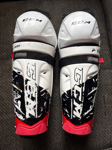 Senior CCM JetSpeed FT485 13" Shin Pads (Used)