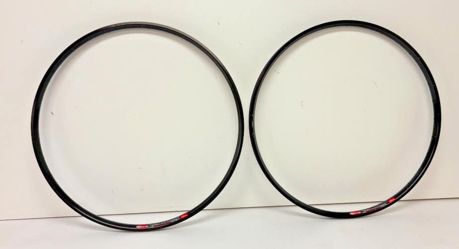 (2) Stan's No Tubes 32-Hole Black Aluminum 559x21/26" Mountain Bike Rims GREAT