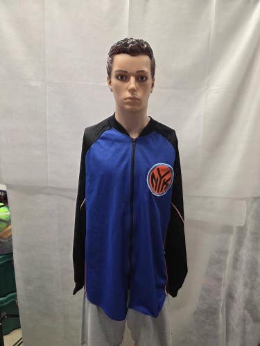Vintage New York Knicks Majestic Full Zip Jacket XL NBA