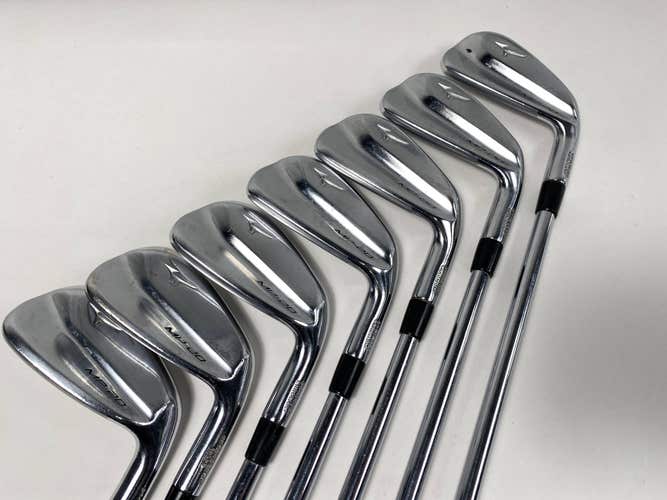 Mizuno MP 20 HMB Iron Set 4-PW PURED Stiff Steel Mens RH Midsize Grips