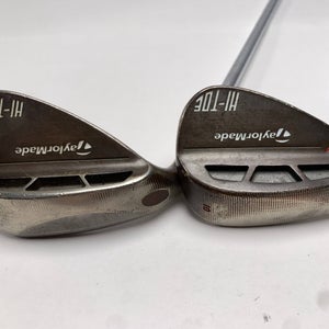 TaylorMade HI-TOE RAW Wedge Set 54* 10 58*  Dynamic Gold S300 Wedge Steel Men LH
