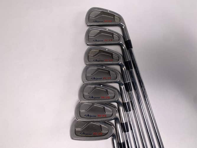 Mizuno TC29 Iron Set 4-PW True Temper Dynalite Gold R300 Regular Steel Mens RH