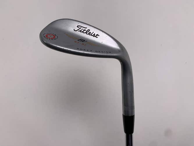 Titleist Vokey Spin Milled Chrome 2009 Wedge 62* 7 Bounce Wedge Steel Mens RH