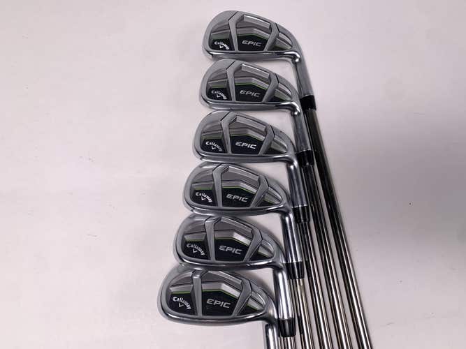 Callaway Epic Iron Set 5-PW UST Mamiya Recoil 110 F5 110g X-Stiff Graphite RH