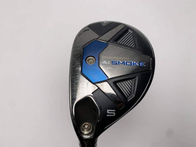 Callaway Paradym Ai Smoke HL 5 Hybrid 24* Cypher Fifty 5.0 50g Senior LH