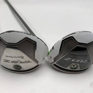 TaylorMade RocketBallz 3 & 5 Fairway Wood Set 15* 19* Ozik XCON-5 Ladies RH DENT