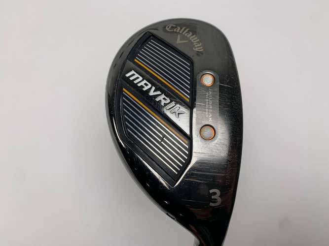 Callaway Mavrik 3 Hybrid 18* Project X Catalyst 5.5 65g Regular Graphite Mens RH