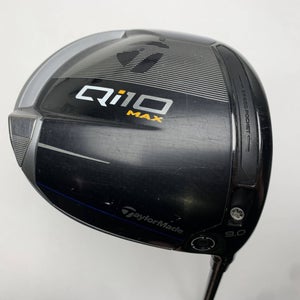 TaylorMade Qi10 MAX Driver 9* Diamana Black 60g Stiff Graphite Mens RH