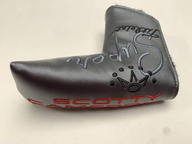 Scotty Cameron Super Select Blade Black Red Putter Headcover HC