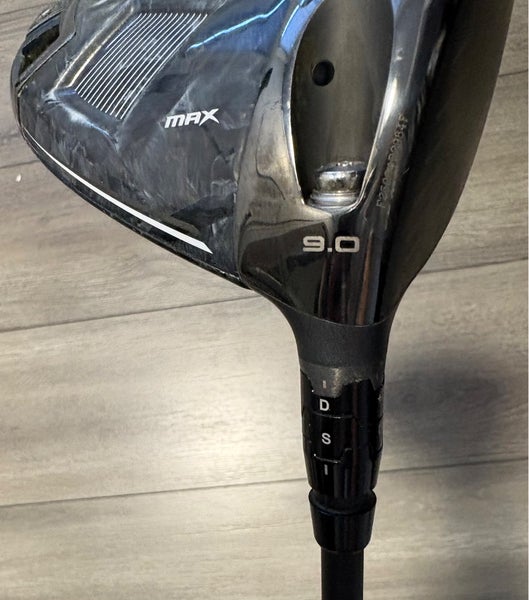 Men's 2024 Callaway Paradym AI Smoke Max Right Handed Driver Extra Stiff Flex 9 Loft (Used)