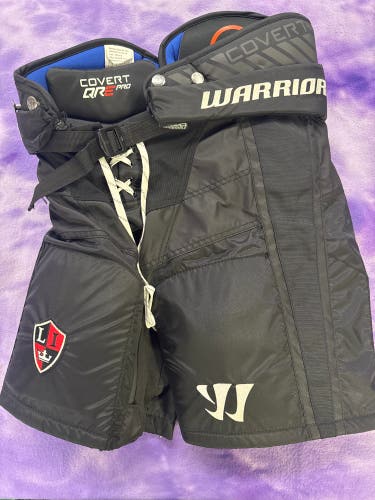 Black Junior Medium Warrior Covert QRE Pro Hockey Pants (New)
