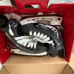 CCM Tacks XF Pro Hockey Skates Regular Width Size 5.5 (Used in one warm up skate)