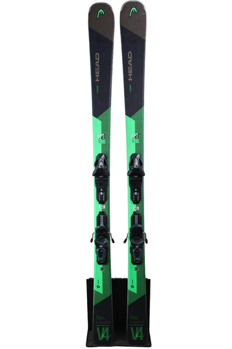 USED 2022 Head V-Shape V4 XL 177cm Skis with Tyrolia PR 10 Bindings