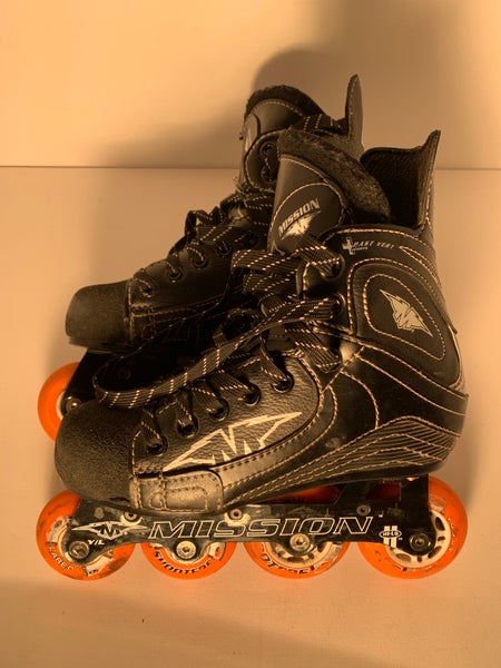 Mission R Inline Skates Regular Width Size 2 (Used)