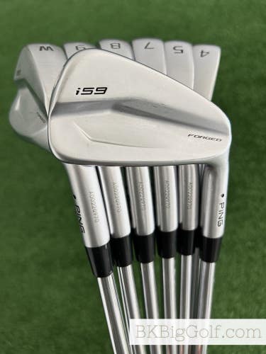 Ping i59 Forged Iron Set 4-W / Dynamic Gold S300 Stiff +1/2