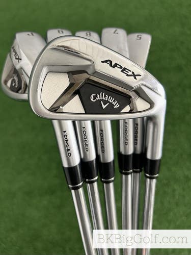 Callaway Apex 21 Forged Iron Set 5-P / NS Pro Modus Tour 105 Stiff