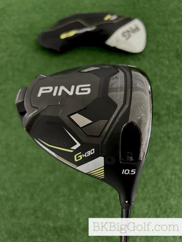 Ping G430 LST 10.5 Driver w Headcover / Ping Tour 2.0 Black 65 Extra Stiff