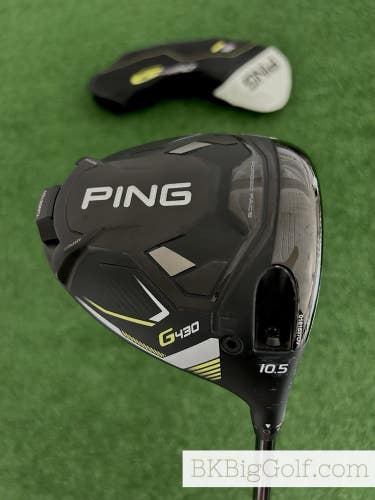 Ping G430 LST 10.5 Driver w Headcover / Ping Tour 2.0 Black 65 Extra Stiff